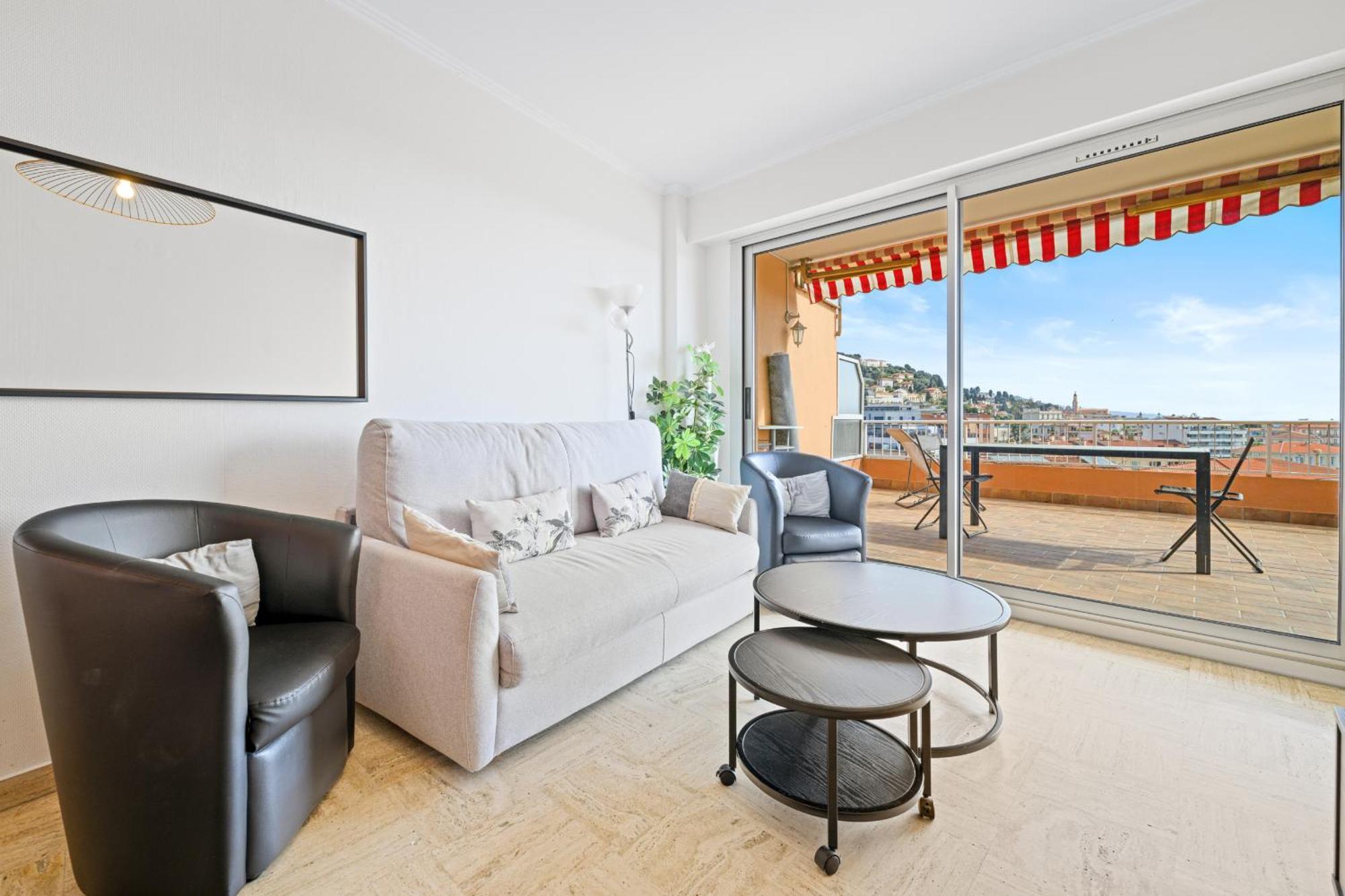 'L'Alicante Proche' Gare, Terrasse, Vue Mer Menton Ngoại thất bức ảnh