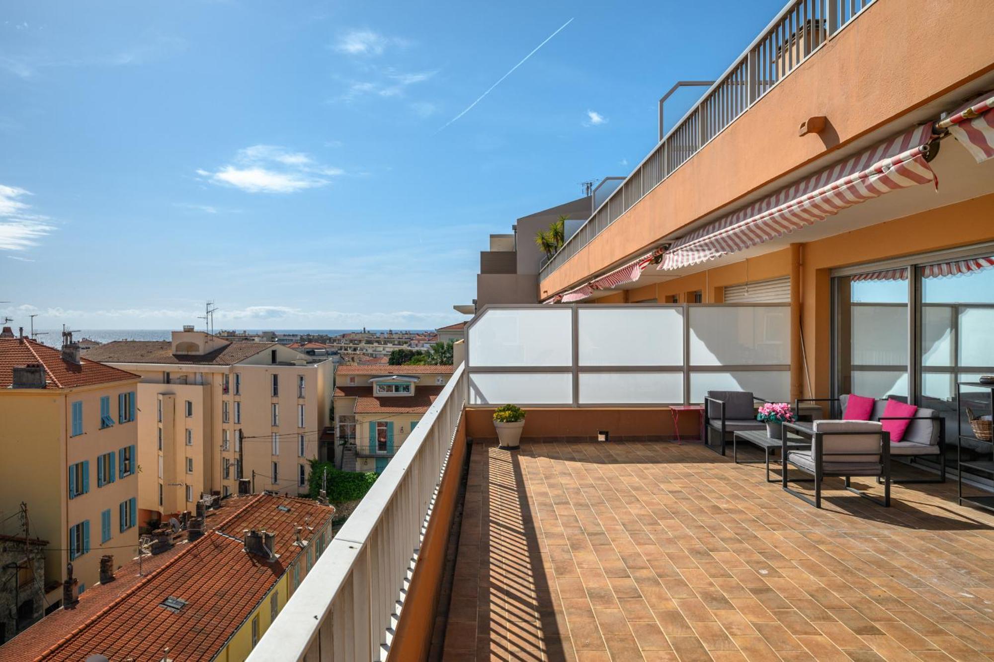 'L'Alicante Proche' Gare, Terrasse, Vue Mer Menton Ngoại thất bức ảnh