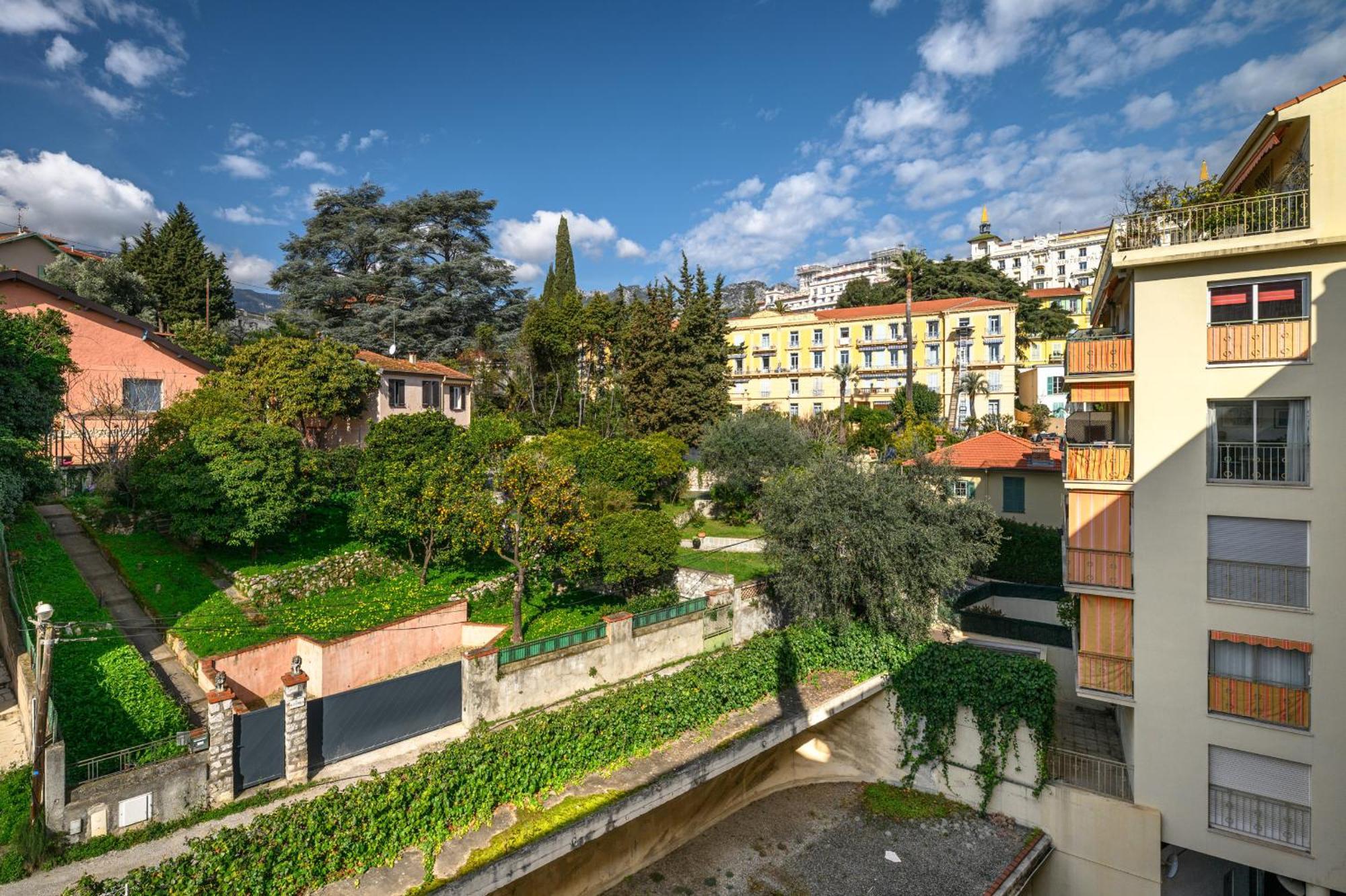'L'Alicante Proche' Gare, Terrasse, Vue Mer Menton Ngoại thất bức ảnh