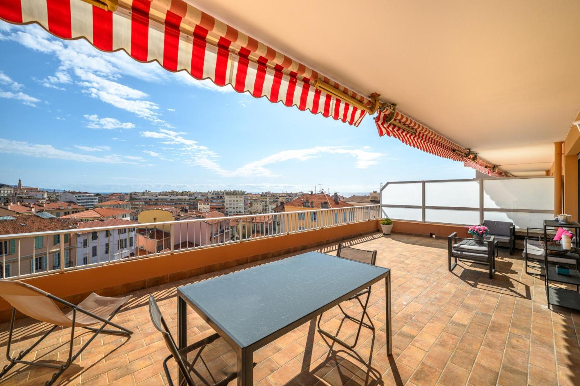 'L'Alicante Proche' Gare, Terrasse, Vue Mer Menton Ngoại thất bức ảnh