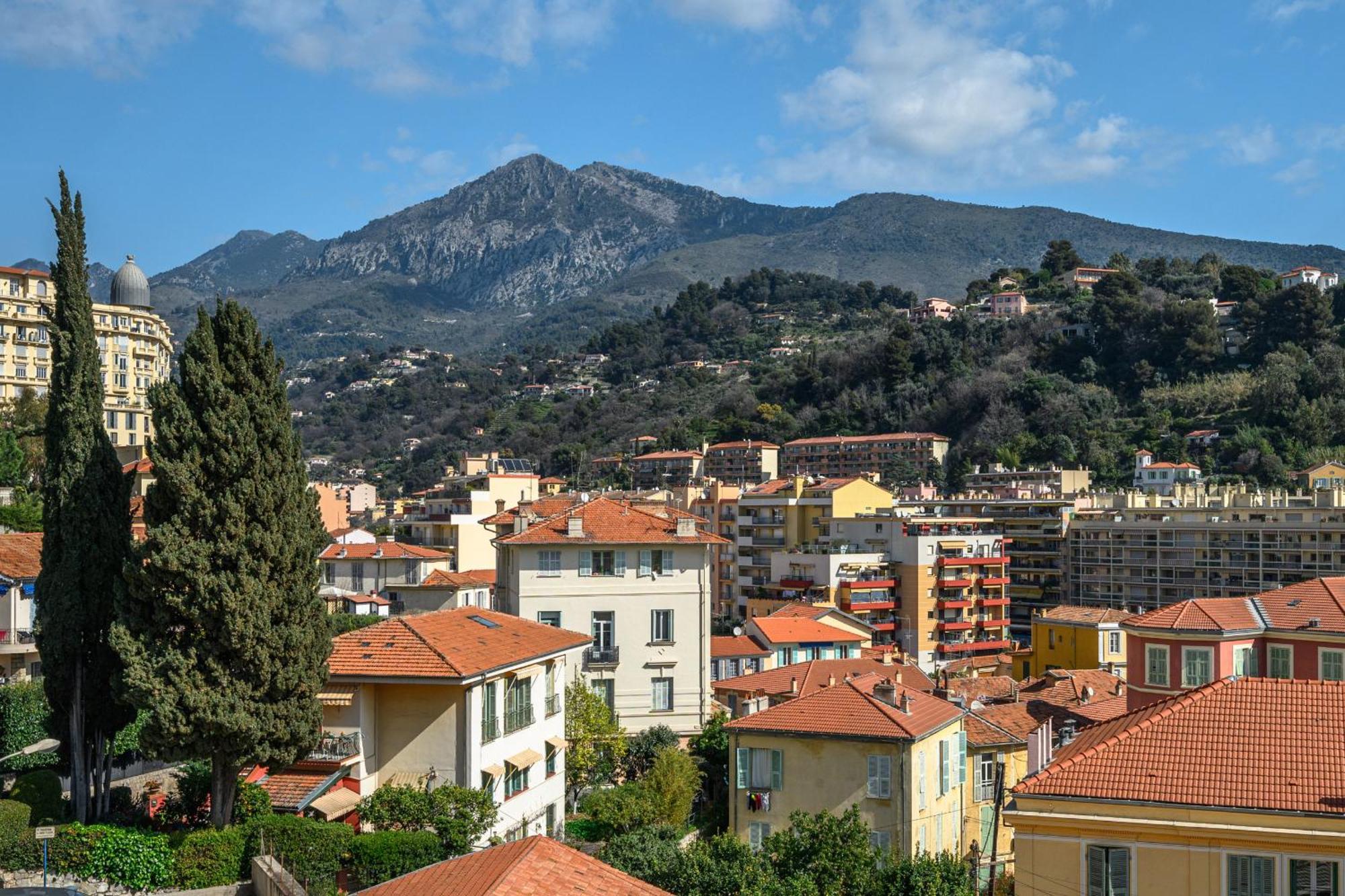 'L'Alicante Proche' Gare, Terrasse, Vue Mer Menton Ngoại thất bức ảnh
