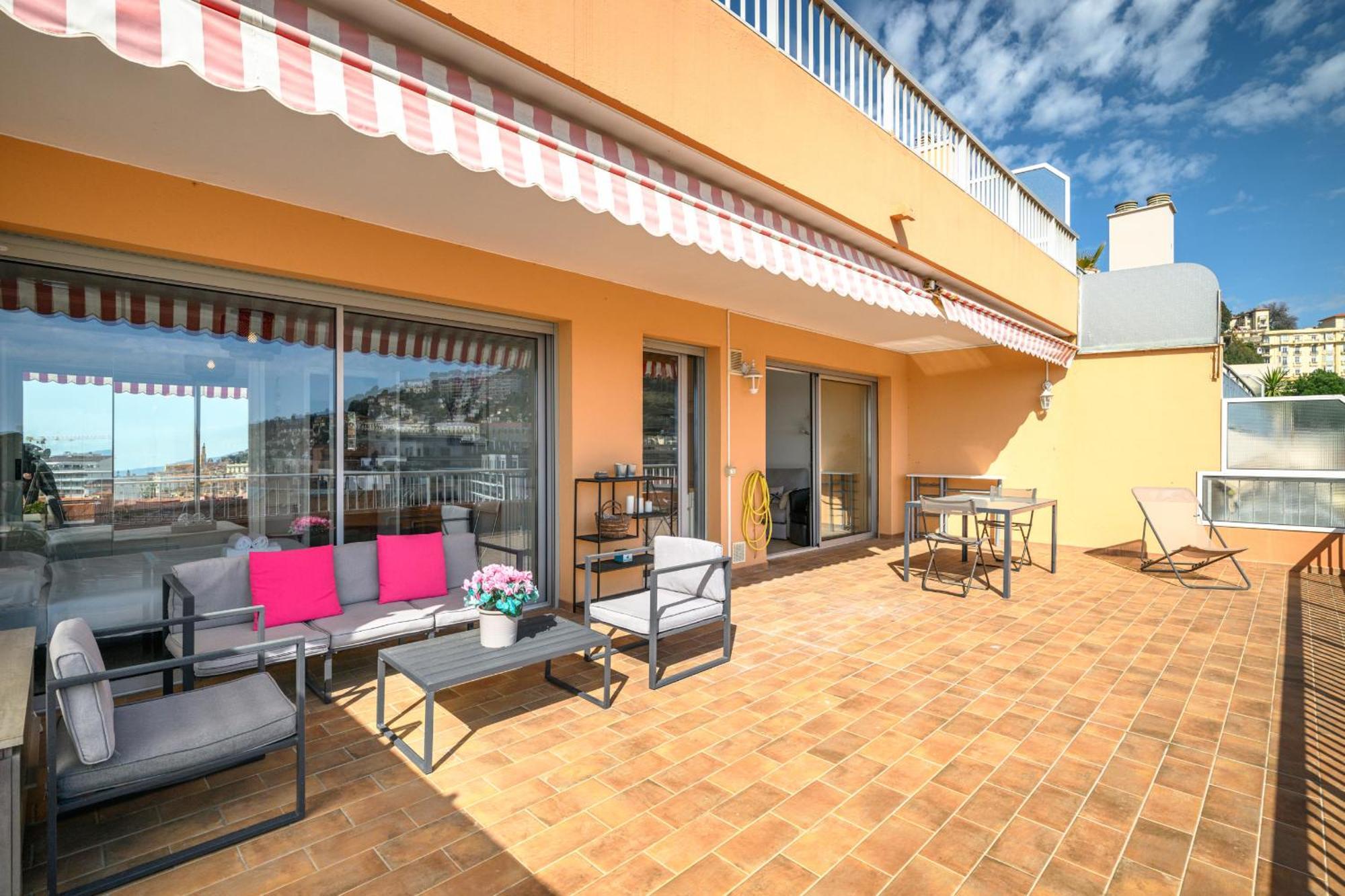 'L'Alicante Proche' Gare, Terrasse, Vue Mer Menton Ngoại thất bức ảnh